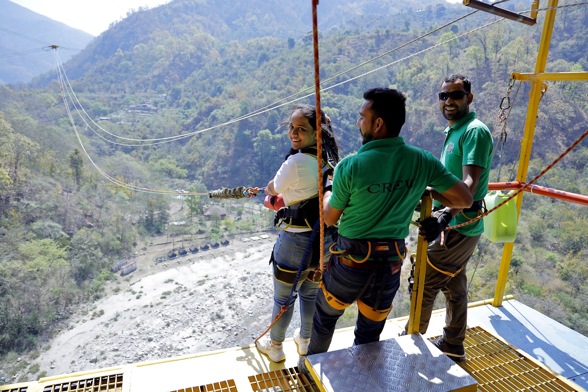 Bungy Jumping in Rishikesh - Jumpin Heights